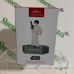 Hallmark Keepsake Christmas Storytellers Star Wars New Hope Princess Leia Organa